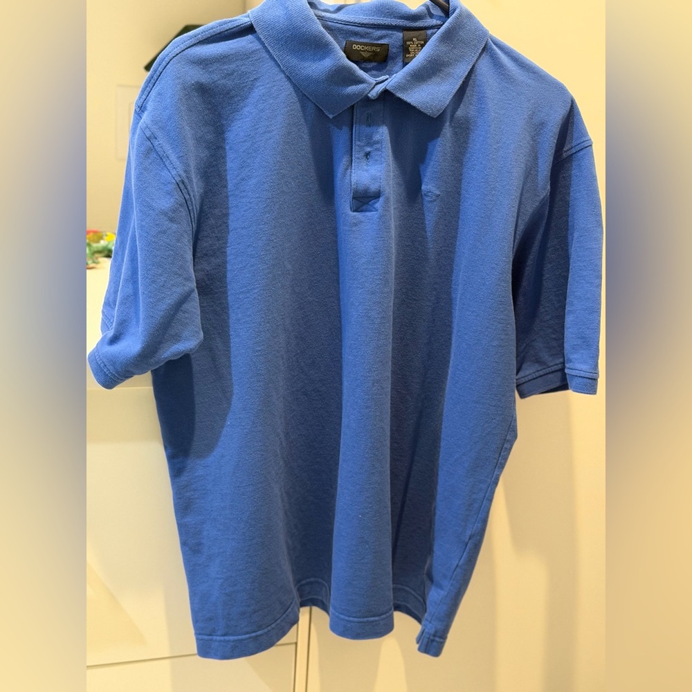 Dockers Blue Polo Shirt